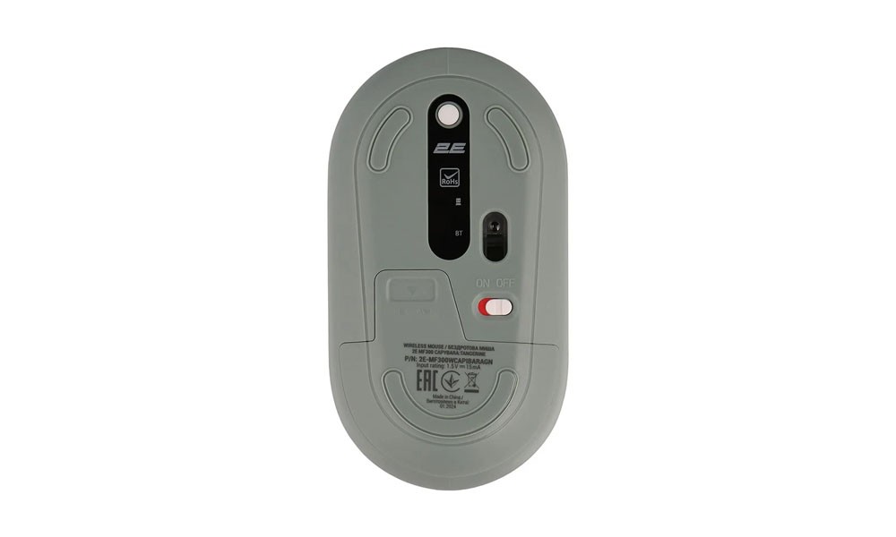 2E Mouse MF300 CAPYBARA:TANGERINE Silent WL BT, Green 2E-MF300WCAPIBARAGN