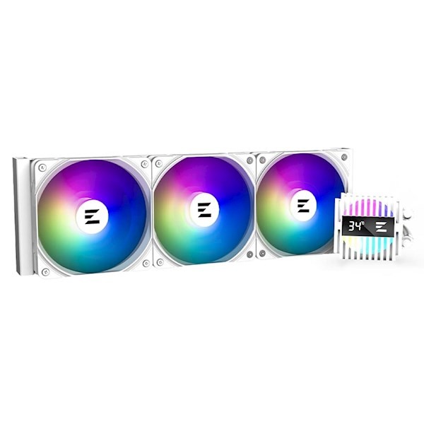 Zalman LCS Alpha 2 A36 ARGB, LGA1700, 1200, 115x, AM5, AM4, TDP 360W, white ALPHA2A36WHITE