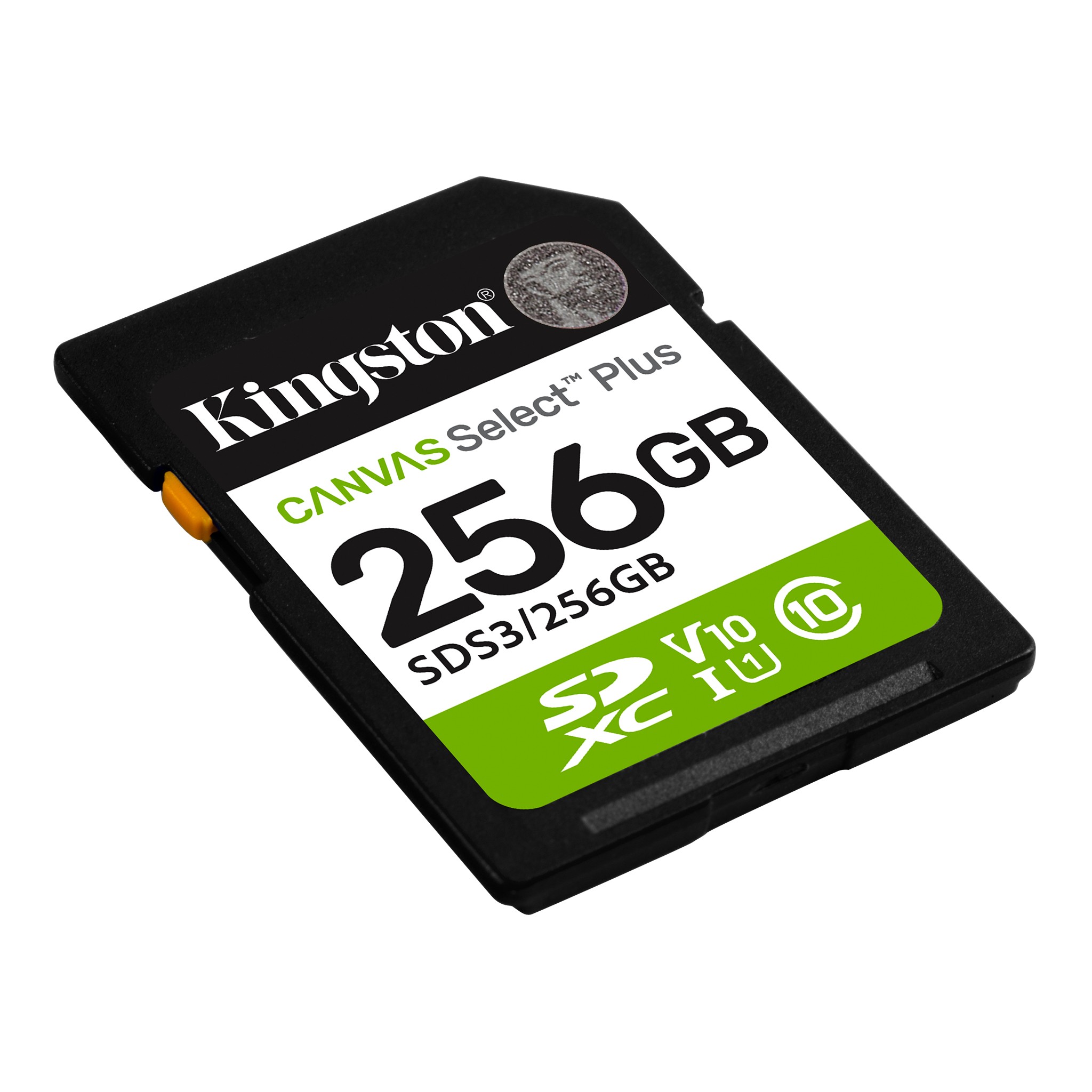 Kingston SD 256GB C10 UHS-I V10 R150MB/s SDS3/256GB