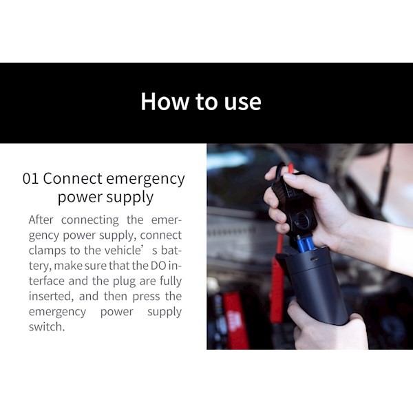 Xiaomi Lydsto YM-XCYJDY02, 0.2L, 10000mAh, 3in1, Jump Starter, PowerBank, Vacuum