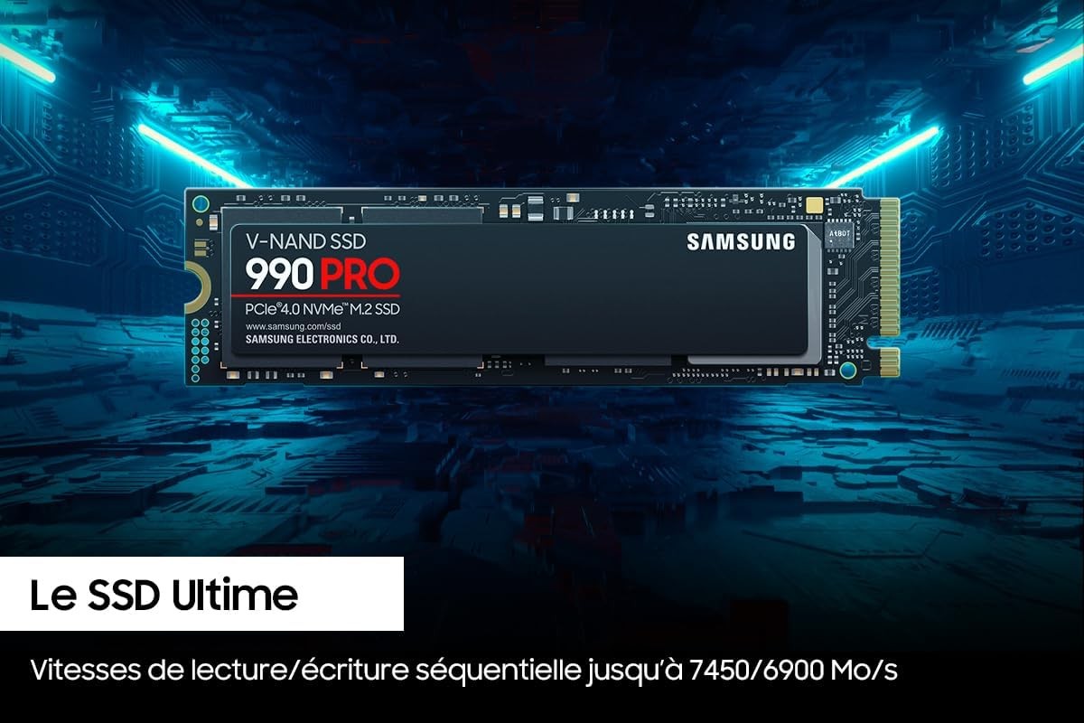 Samsung SSD MZ-V9P4T0BW 990 PRO PCIe 4.0 NVMe M.2
