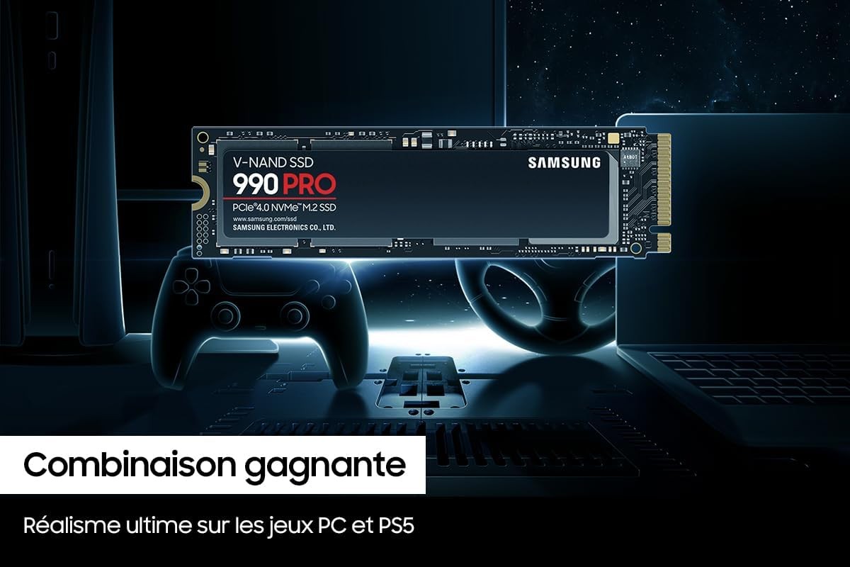 Samsung SSD MZ-V9P4T0BW 990 PRO PCIe 4.0 NVMe M.2