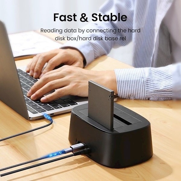 Ugreen US382 (20120), USB-B To USB-C, Adapter, Grey