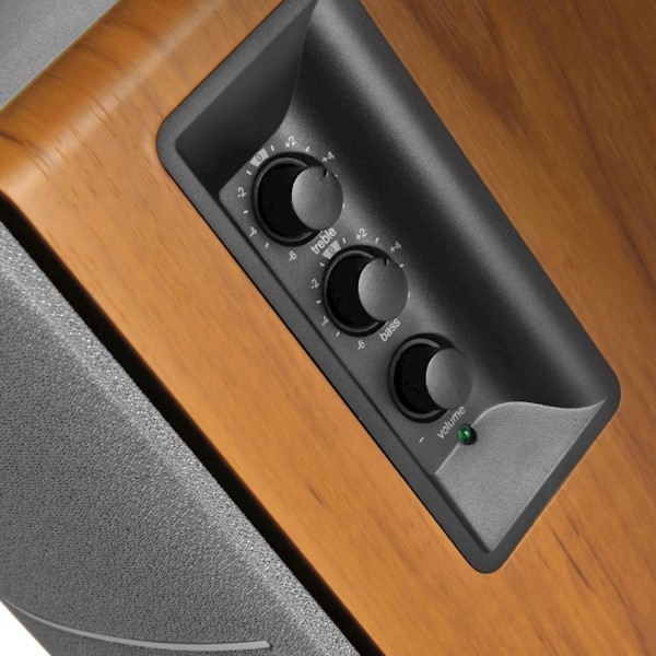 Edifier Studio R1280DB 2.0 Bookshelf Bluetooth Speakers | Optical Input | BT | AUX | 42 W | Brown