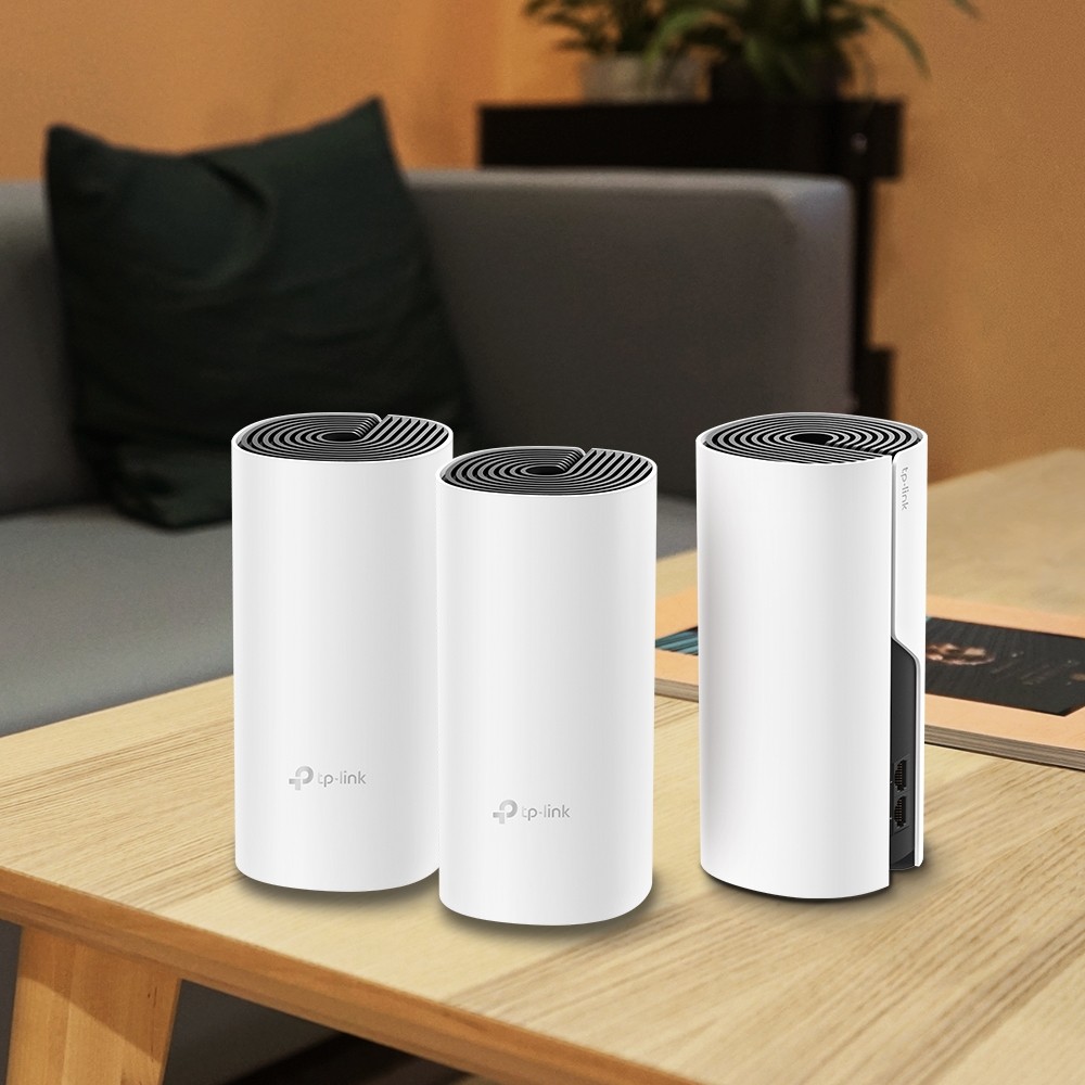 TP-Link, Deco M4(3-pack), AC1200 Whole-Home Wi-Fi  system