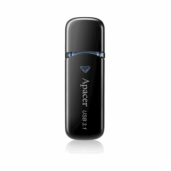 Apacer 64GB USB 3.1 AH355 Black AP64GAH355B-1