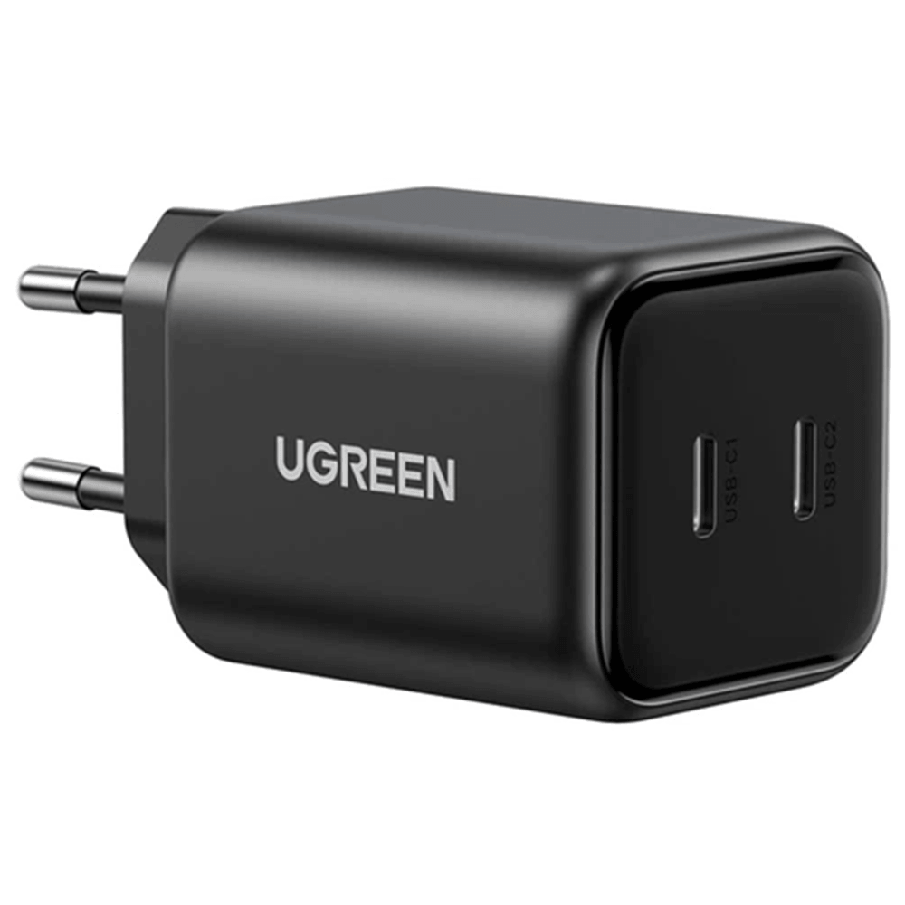 Ugreen X526 (65058), 45W, Dual Type-C GaN Fast Charger, Black