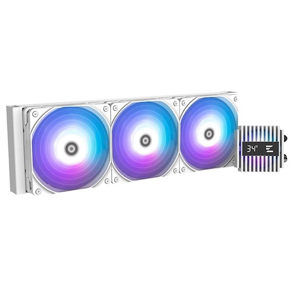 Zalman LCS Alpha 2 A36 ARGB, LGA1700, 1200, 115x, AM5, AM4, TDP 360W, white ALPHA2A36WHITE