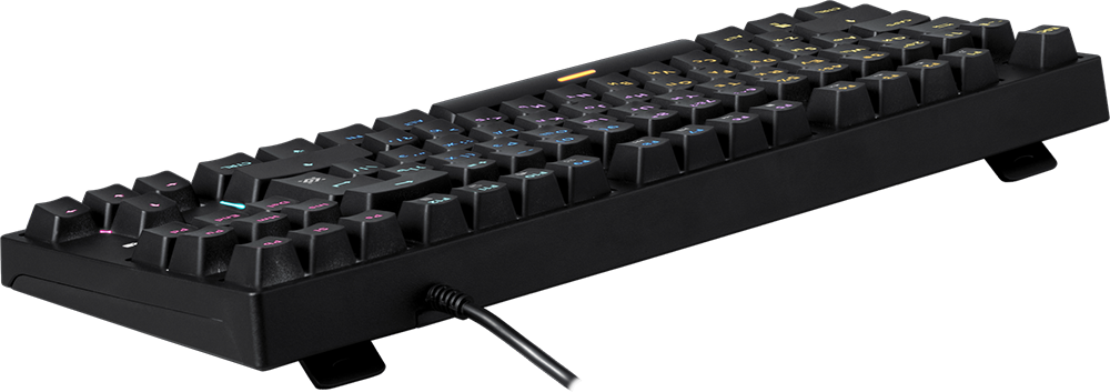 Defender Blitz GK-240L Mechanical Gaming Keyboard | USB | En-Ru | RGB backlight | Anti-Ghost