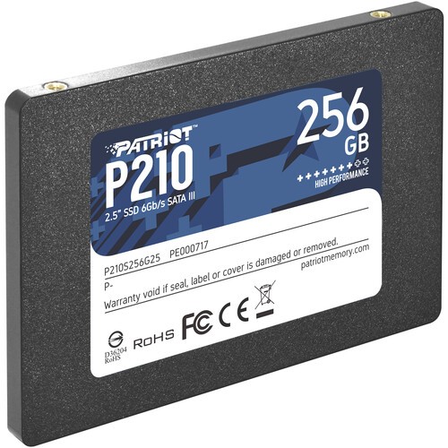 Patriot P210 SSD 256GB SATA3 2.5 - P210S256G25