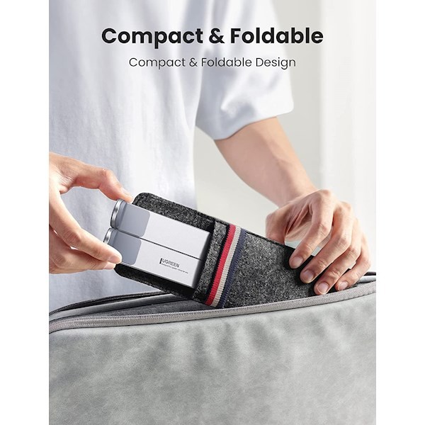 UGREEN LP451 (40289) Foldable Laptop Stand, Silver