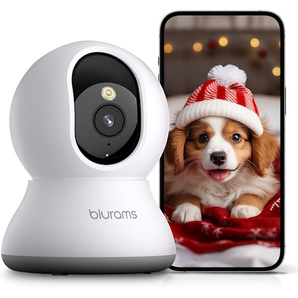 Blurams A31S Dome Flare, Indoor Pet Camera, White