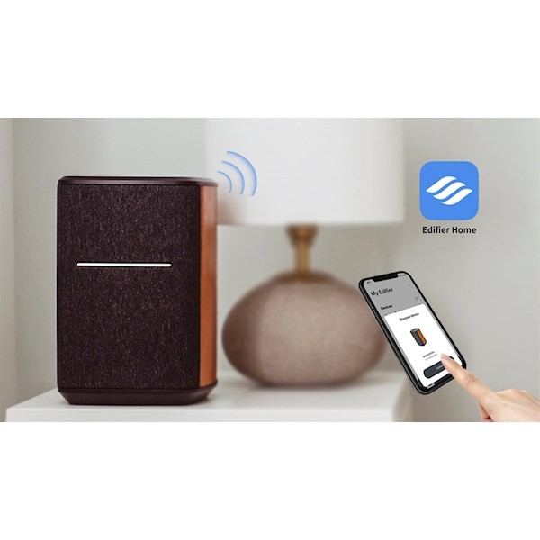 Edifier MS50A, 40W, Bluetooth, WIFI, Speaker, Brown