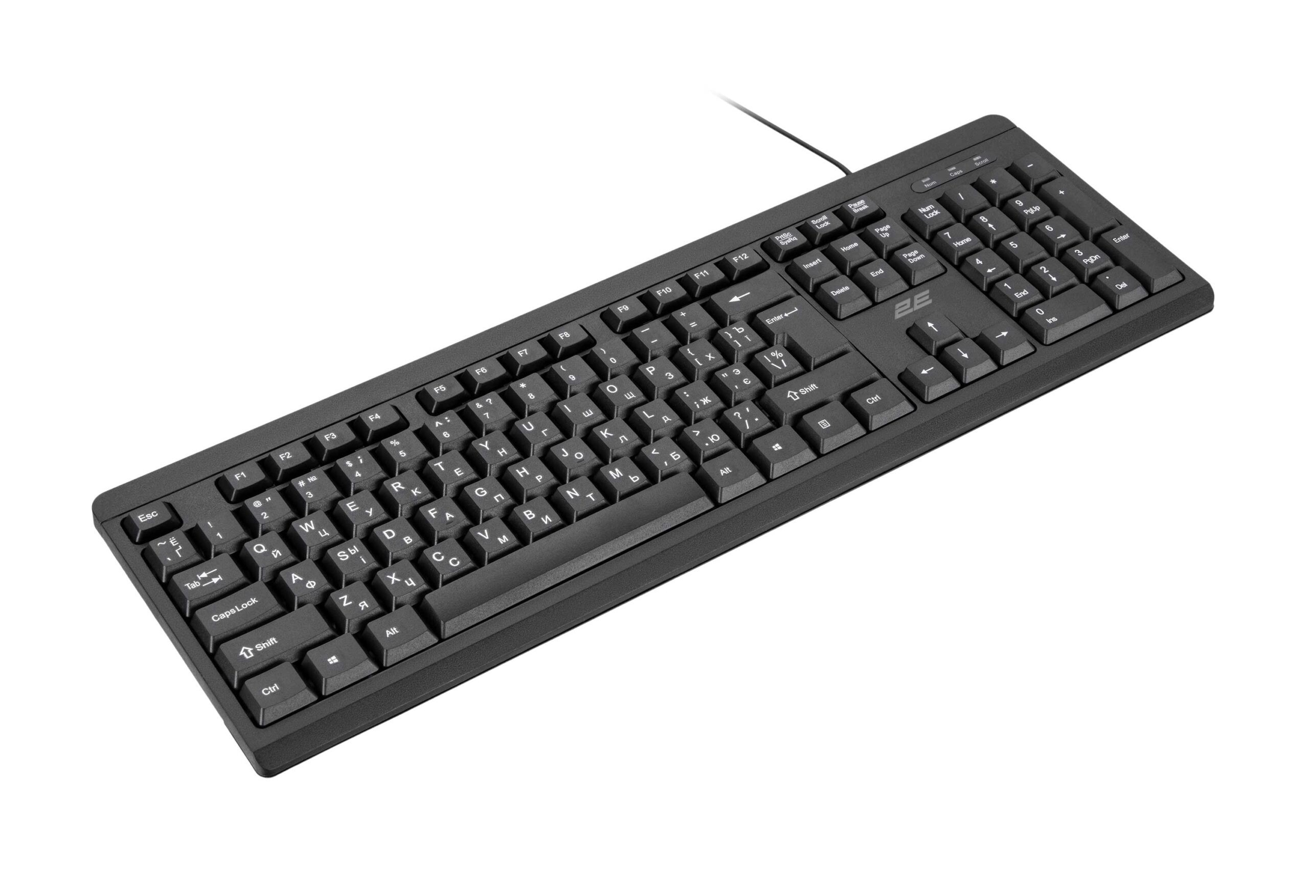 2E Combo keyboard and mouse MK401 USB-A, EN/UK, black 2E-MK401UB_UA