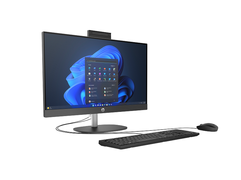 HP 240G / 1024 / AiO / i5-1334U/ 23.8 / 16GB / 512GB / UMA / DOS / Keyboard / Mouse A54ZQET