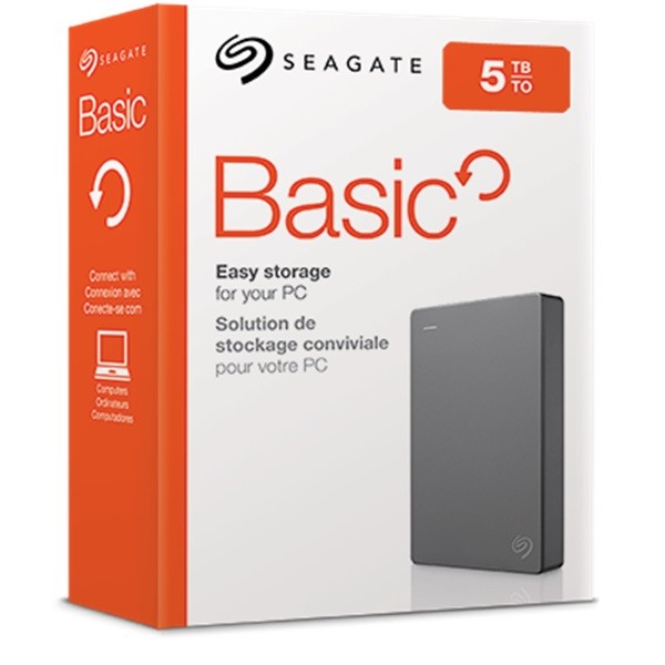 Seagate Basic SESTJL5000400 - Harddisk - 5 TB