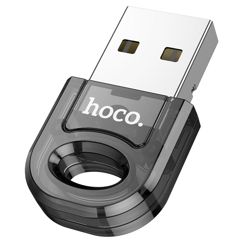 Hoco UA28 USB BT adapter transparent black