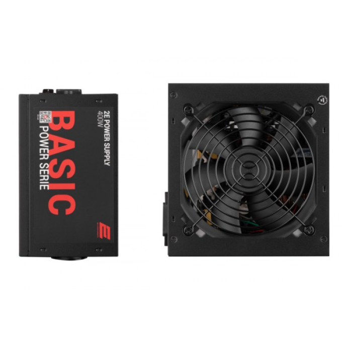 2E ATX400 (400W), 120mm, 1xMB 24pin(20+4), 1xCPU 4pin, 1xMolex, 3xSATA, Bulk 2EATX400