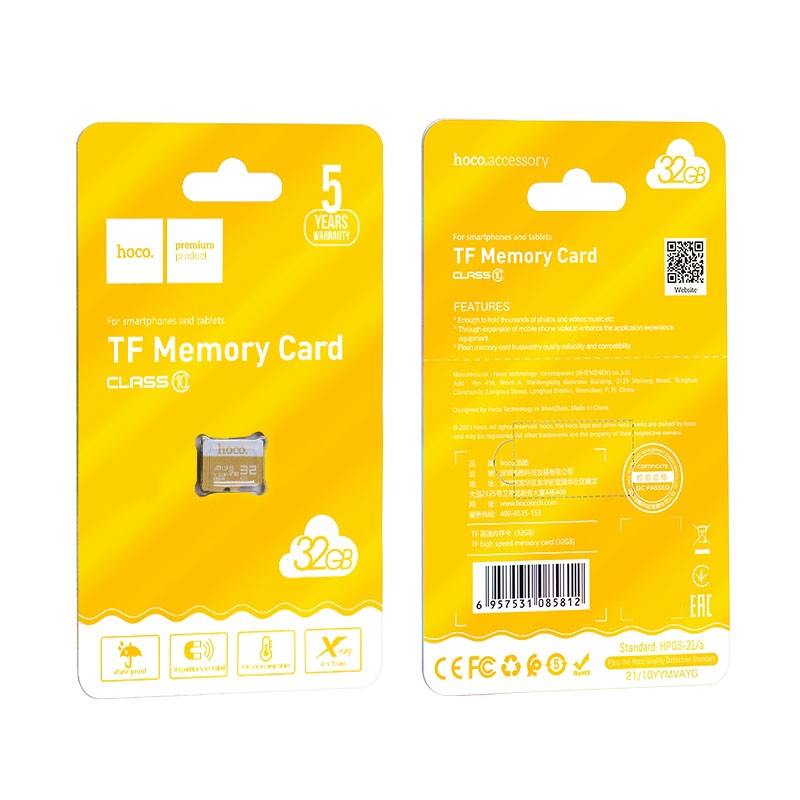 Hoco TF high speed memory card (32GB)
