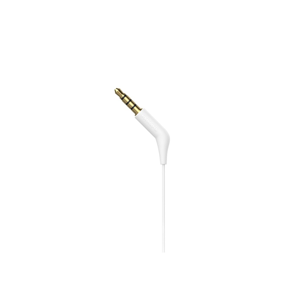 Philips TAE1105 In-ear Mic White Headphones TAE1105WT/00